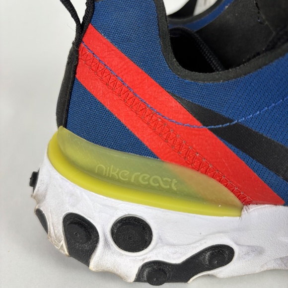 Nike, React, Mid Run, Blue Shoes, Size 8 - Picture 2 of 10